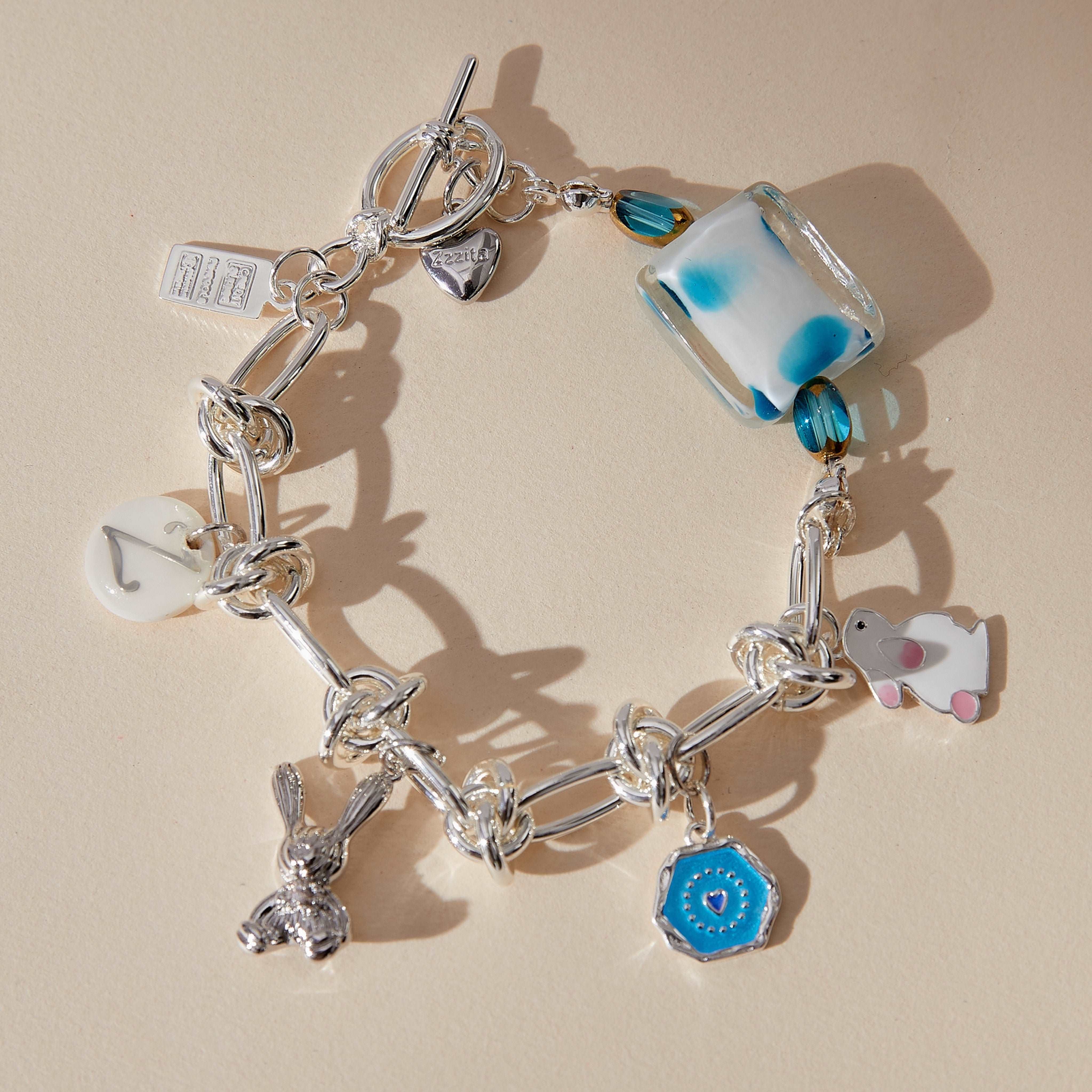 Sterling Silver Lucky Charm Bracelet Kit