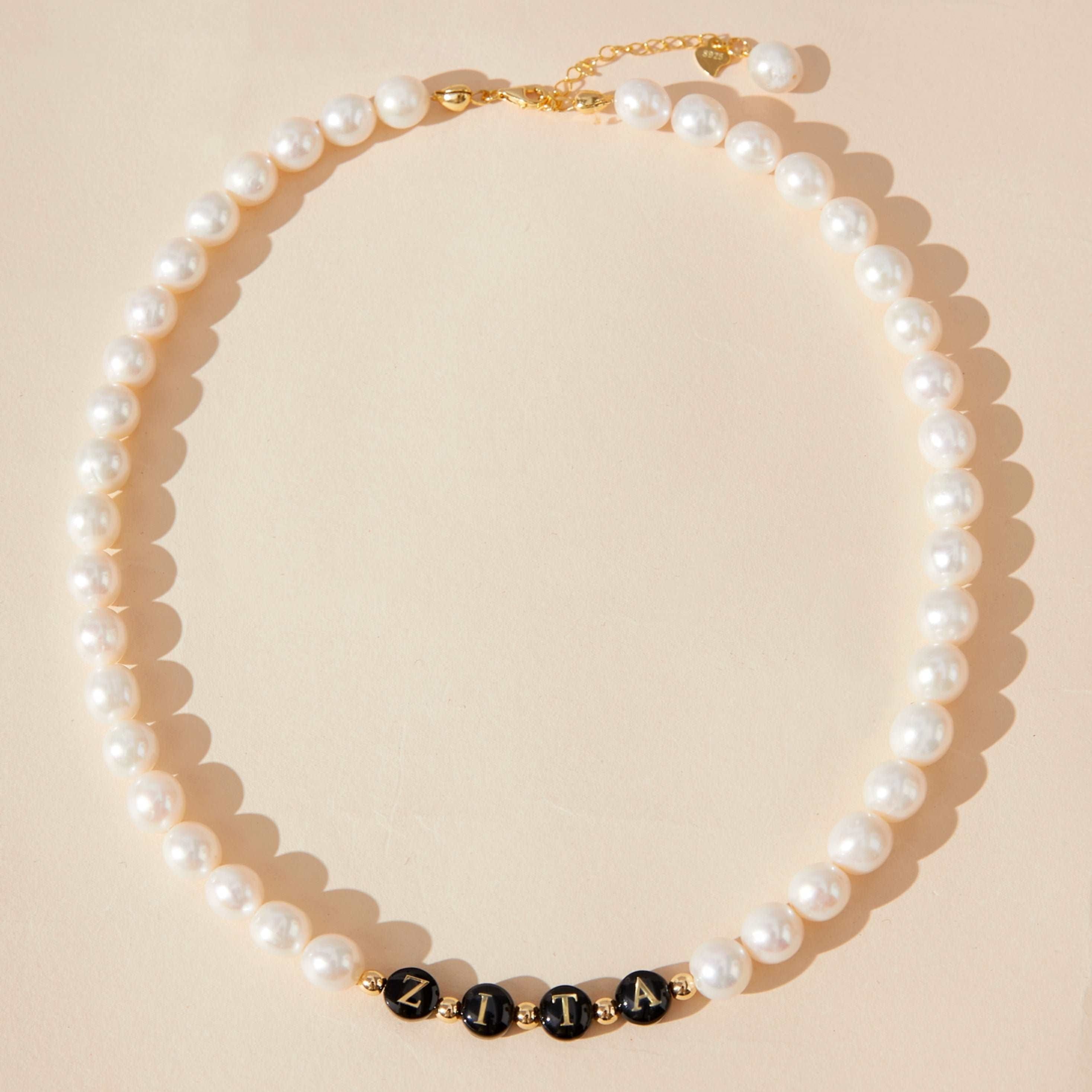 Custom Audrey Pearl Necklace