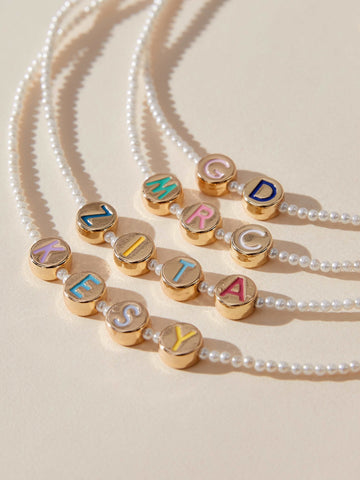 4 Custom Daisy Double Layer Necklaces