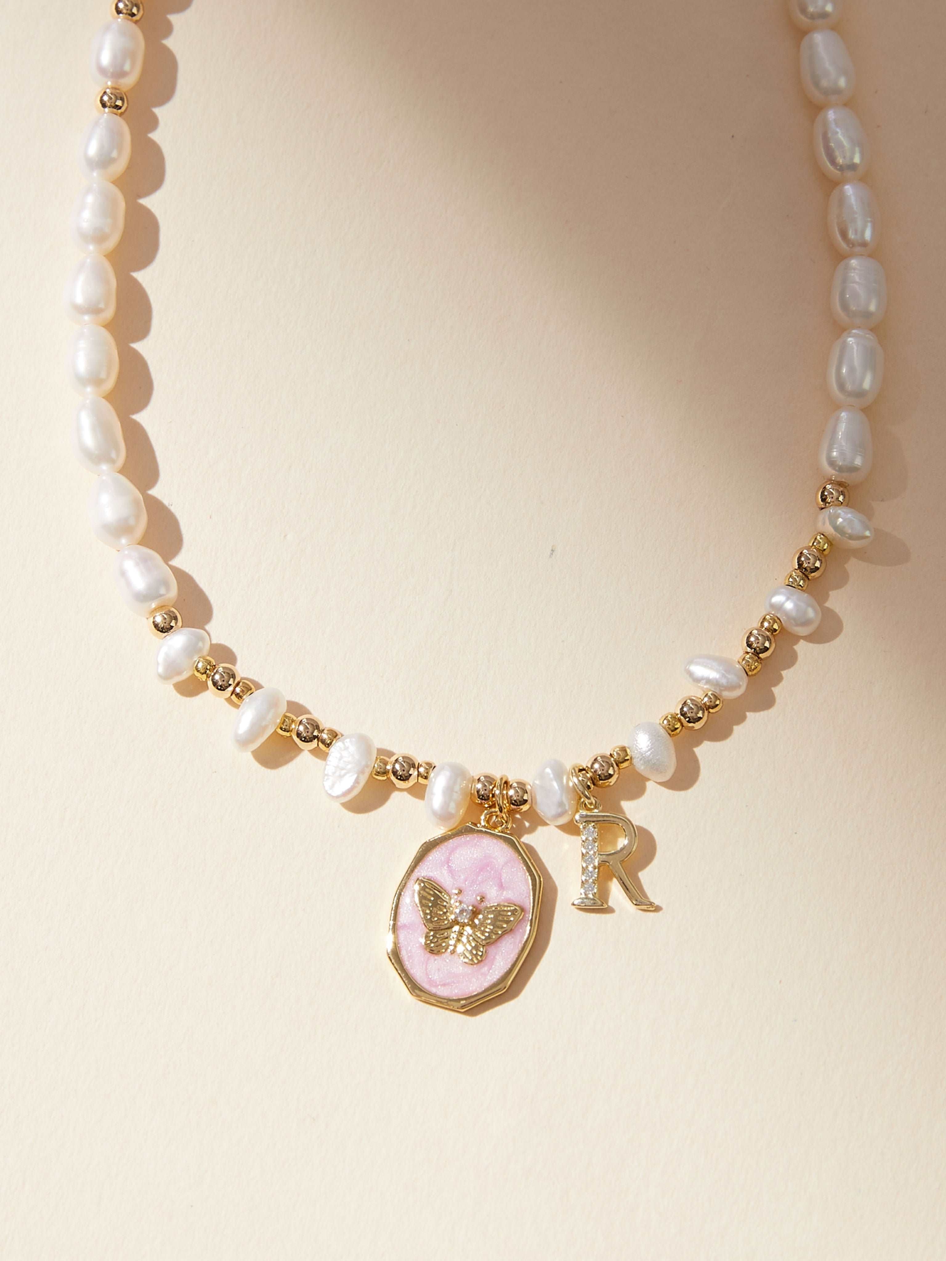 Custom Juliette's Date Initial Necklace