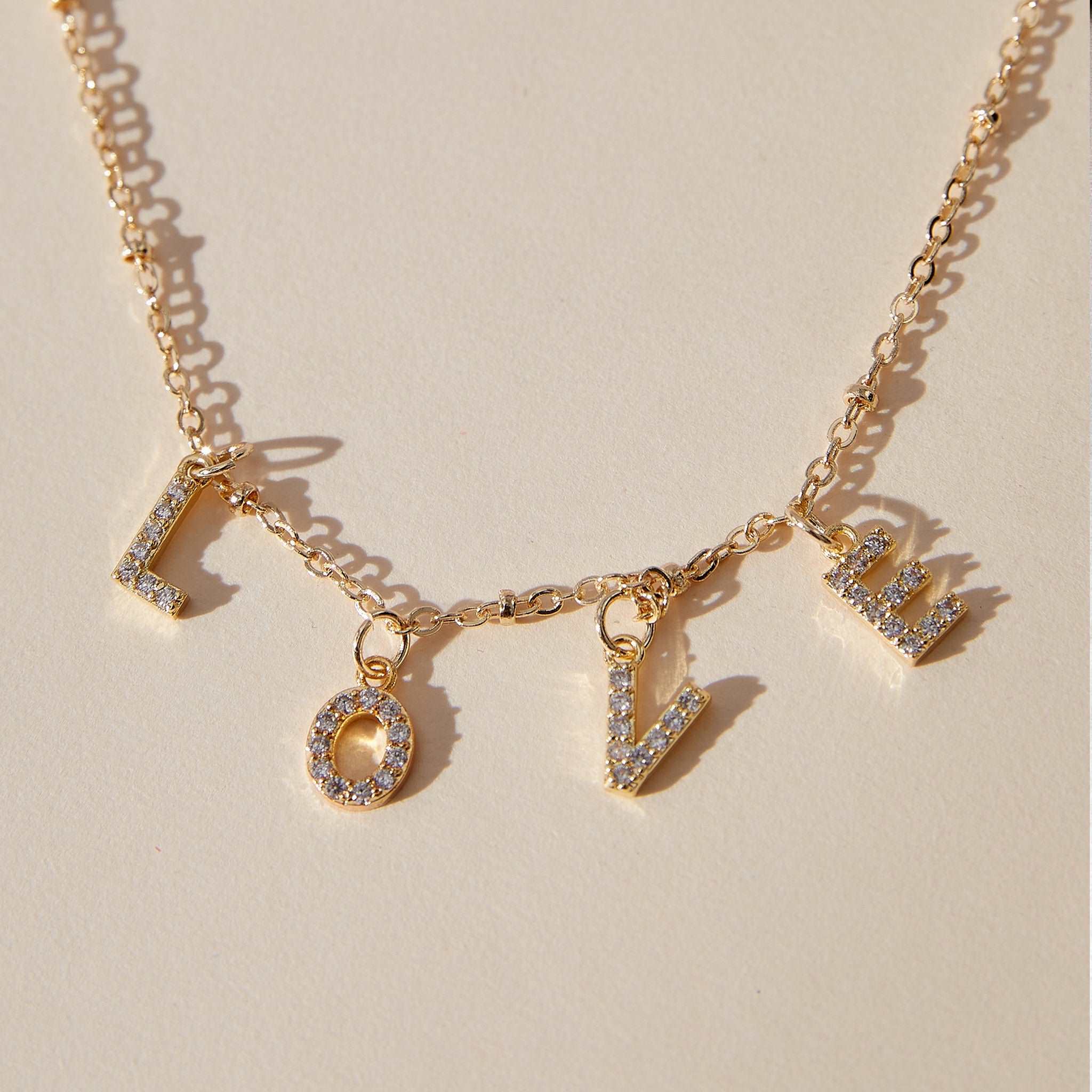 Custom Roxy Letter Necklace