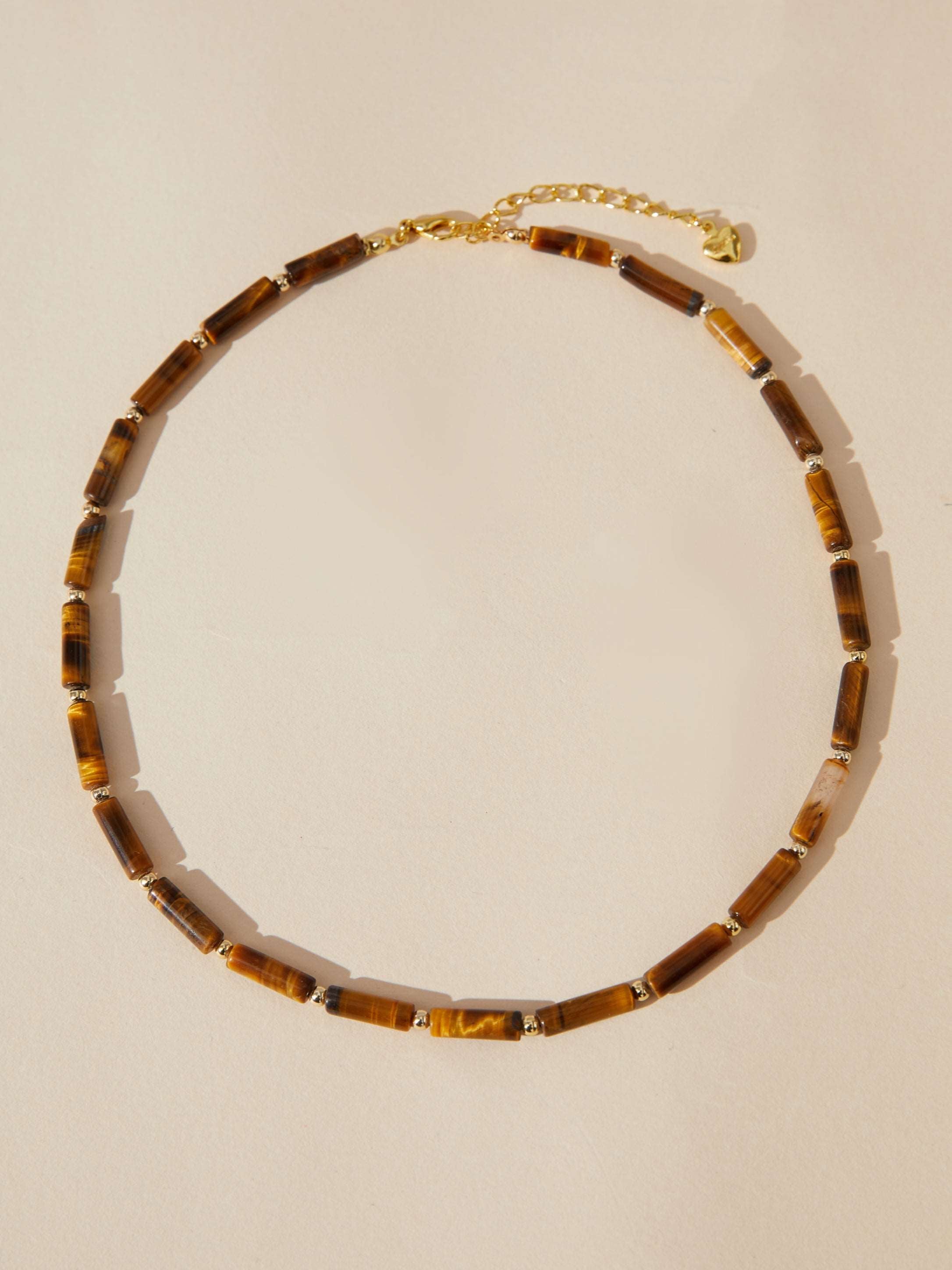 Handmade Cylindrical Bead Necklace
