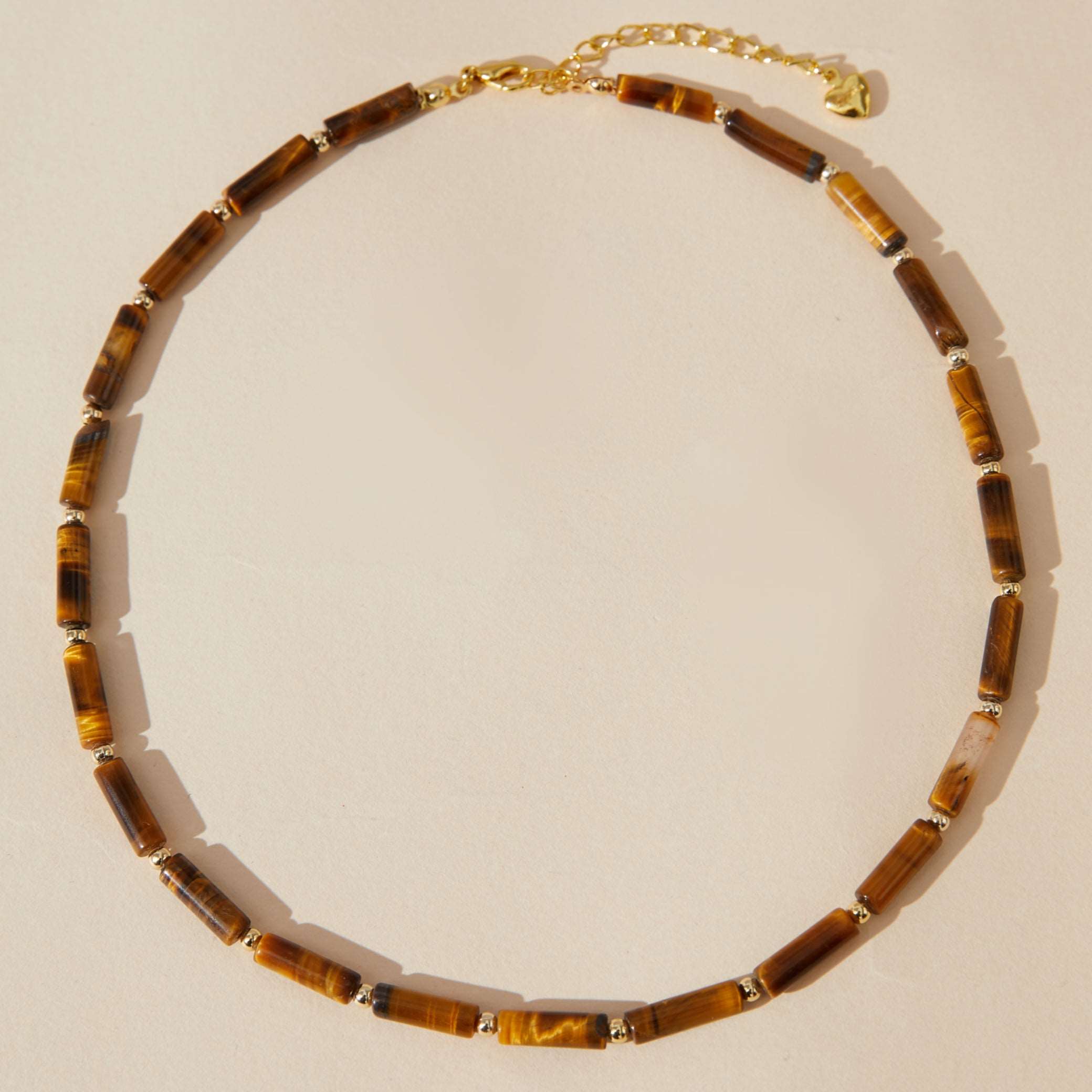 Handmade Cylindrical Bead Necklace