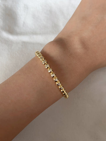 Mini Gold Ball Bracelet