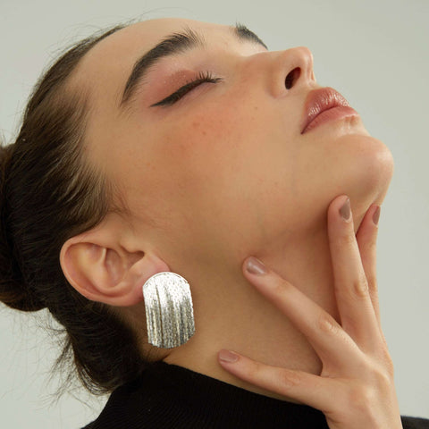 Lucia Specular Surface Earrings