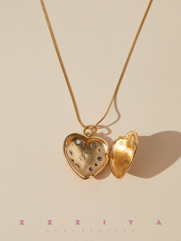 Openable Heart Necklace