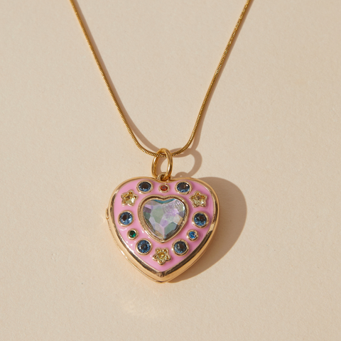 Openable Heart Necklace