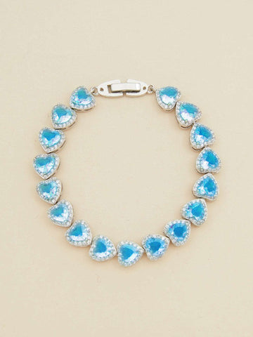 blue Sparkling Galaxy Bracelet